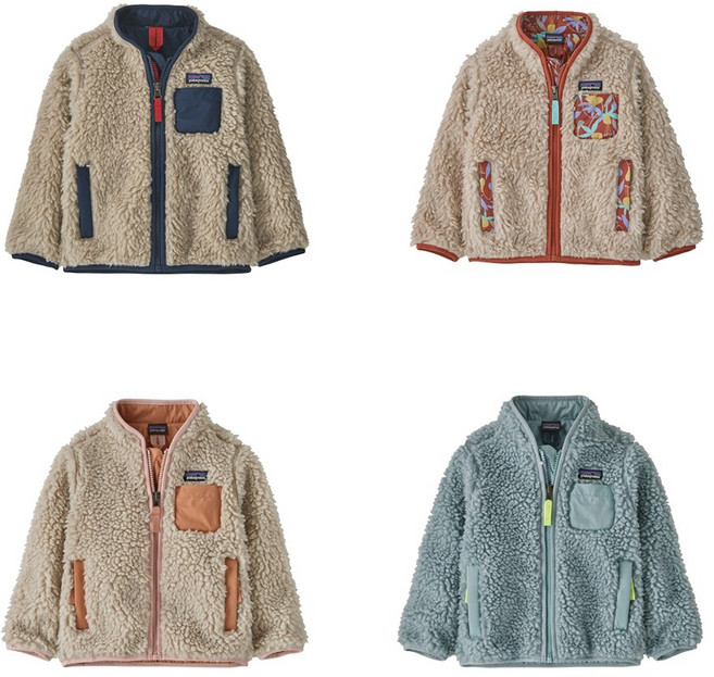 파타고니아 베이비 레트로 X 재킷 후리스 SR001