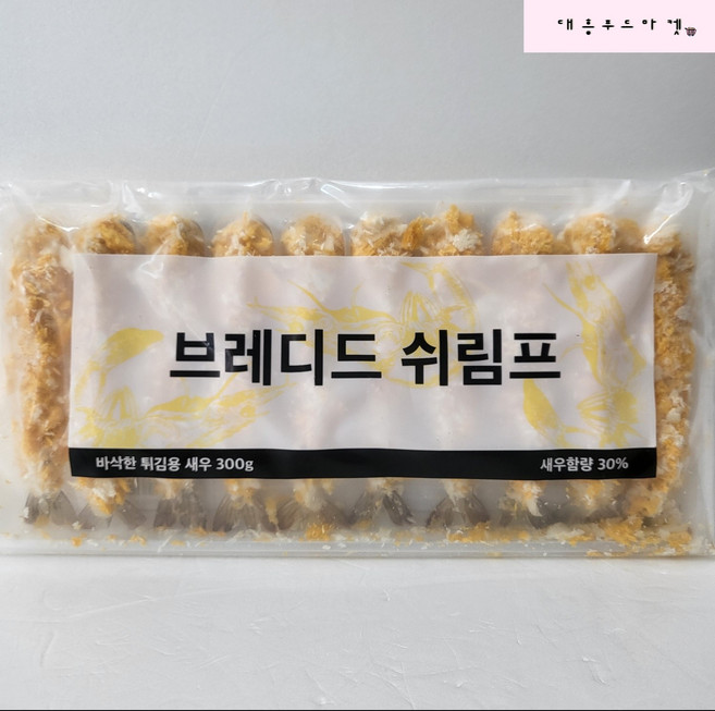 트릿지 브레디드 쉬림프 새우튀김 300g(30g x 10ea)10미, 1개, 300g