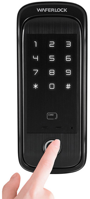 WAFERLOCK 維夫拉克 D310 三合一電子指紋輔助鎖, D310一般通用款, 1個