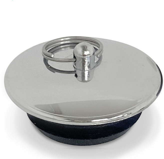 하나로 (크롬욕조마개)(벌크)-1개 욕조마게 욕조뚜껑 배수구, 1개, 1개