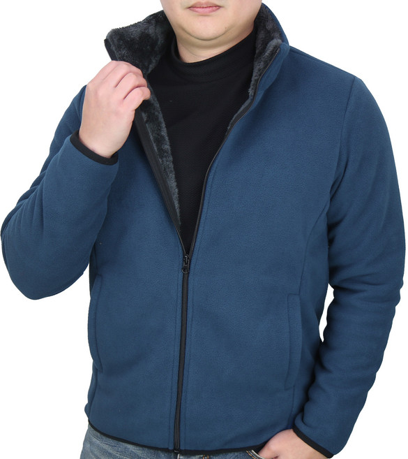 마운티스트 촉감만족2 보아털 안감 자켓(남) 후리스 플리스 방한 털자켓