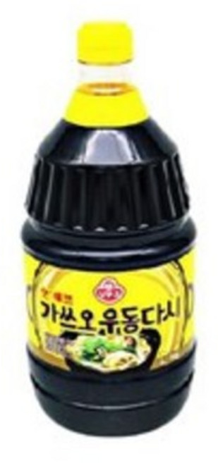 오뚜기 오쉐프 육수 가쓰오 우동다시 2.1kg, 1개