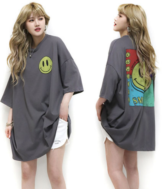 현이네 ] 남여공용 트윙클 스마일 반팔 55~120 까지 착용가능 / 3컬러 판매자상품보기에 더많은 상품이 있습니다