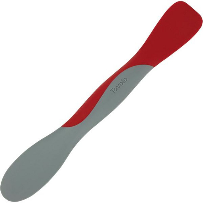 토볼로 미니 스쿱 앤 스프레드 도구 주방 식사 준비용 작은 샌드위치 스프레더 스파츌라 땅콩버터 잼용 실리콘 BPA 프리 식기세척기 안전 스쿱퍼 페스토 그린과 굴 그레이 2829, Pesto & Oyster Gray, 카이엔 & 오이스터 그레이