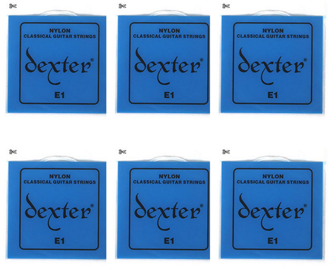 [이에스피] 덱스터 클래식기타 낱줄 6개입, 6번줄(044)