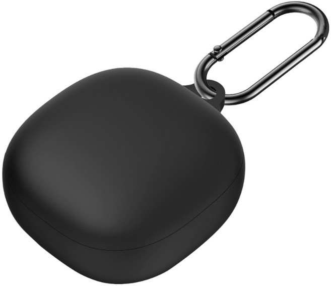 Anker Soundcore Liberty 4 커버를위한 고 탄성 이어폰 커버 이어 버드 가방, 검은색