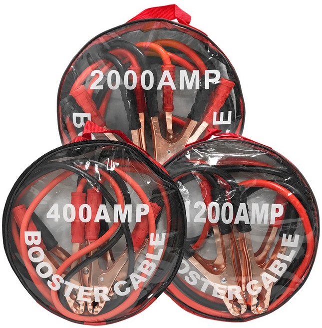 차량용 배터리 점프선 점프케이블 6종 400~2000AMP, CNJ-20-1_점프선 2000AMP, 1개