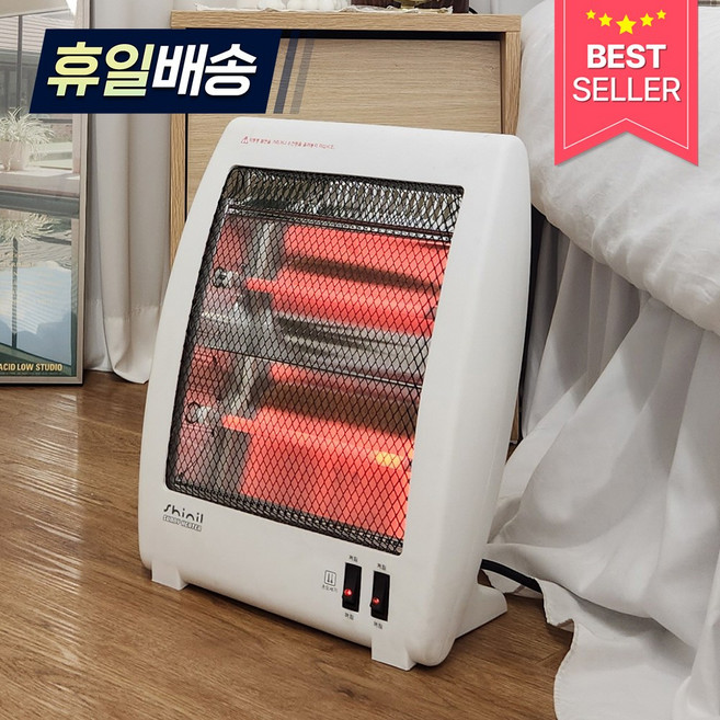 신일 전기 석영관 히터, seh-w800s, 퓨어화이트