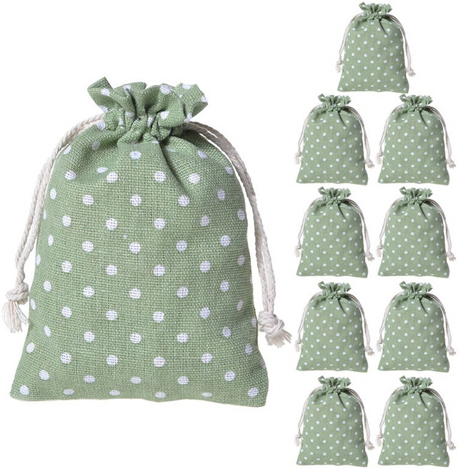 위즈맥스 마 재질 향 주머니, 10개, 물방울