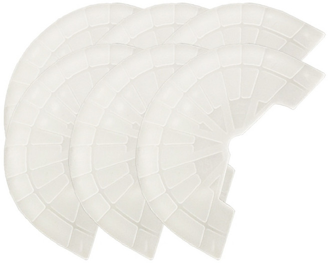 GGT Tiger 신발 밑창 보강 패드 3쌍(아웃솔 수선 슈가드) M(255-260), 투명, 3세트