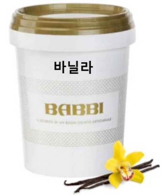 밥비 바닐라빈 페이스트 1kg BABBI 파스타 바니그리아 원, 1개