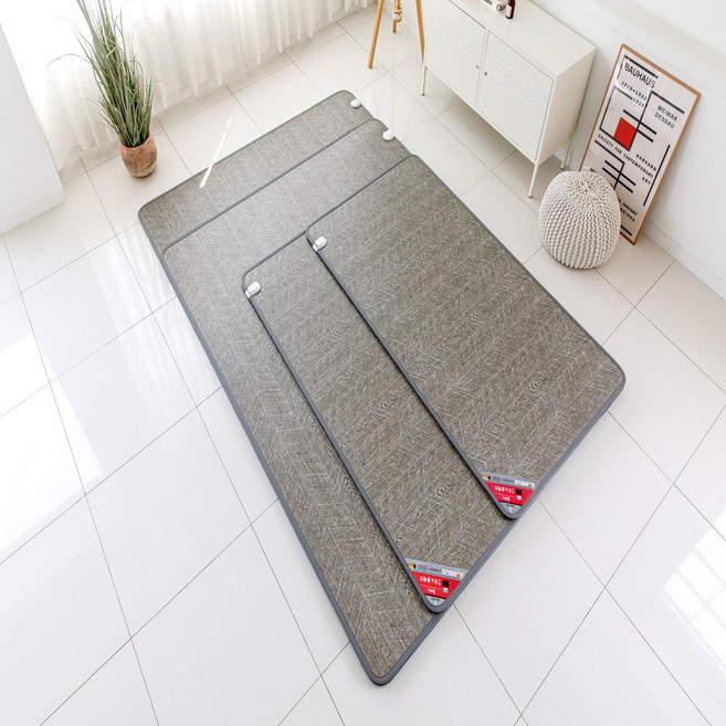 올크리니 전자파안심 탄소전기매트 카페트 생활방수기능, 특대(230x183), 우드그레이