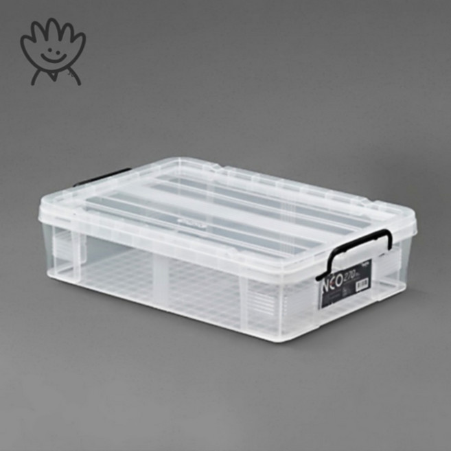 코멕스 리빙박스 270 장난감 옷 의류 수납 박스, 단품, 1개