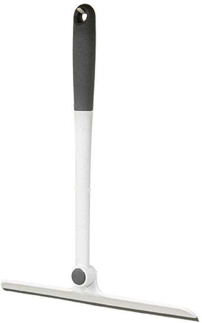 코멧 홈 유리청소 롱 회전 스퀴지 28x35cm, 1개, 화이트