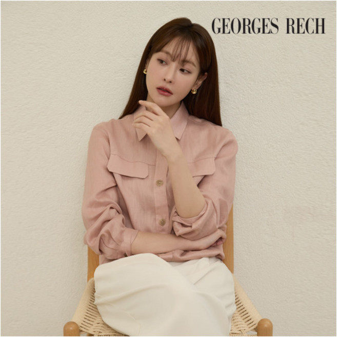 [조르쥬 레쉬] (26SS) 프렌치린넨100 셔츠 자켓 2종