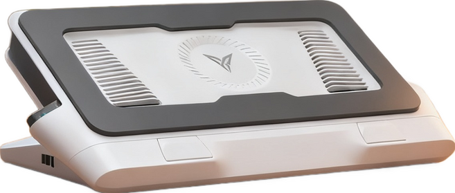 플라이디지 에어블로우 방식 노트북 쿨링 패드, 1개, BS2