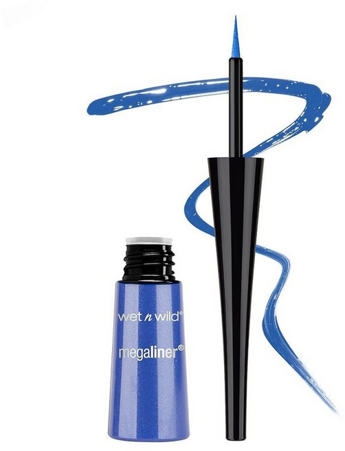 Wet n Wild 메가라이너 MegaLiner 리퀴드 아이라이너 브라운 다크 [호환], 전압 블루
