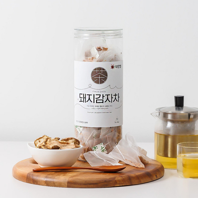 태양별 돼지감자차 50티백 2통(100티백), 2개