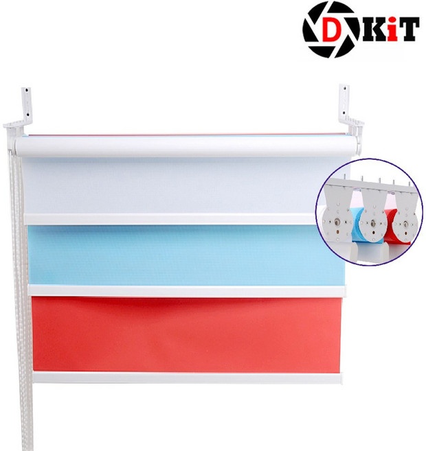 디키트 크로마키스크린 3단 롤스크린 배경천 CKR03, CKR03_1318, 1개