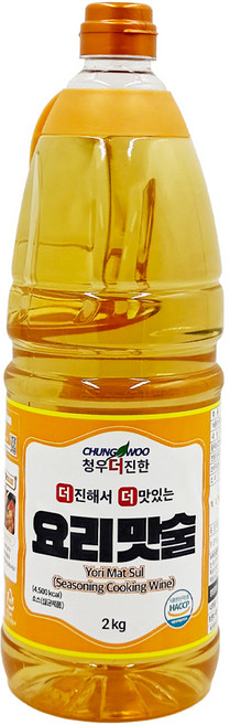 청우 더진한 요리 맛술, 2kg, 1개