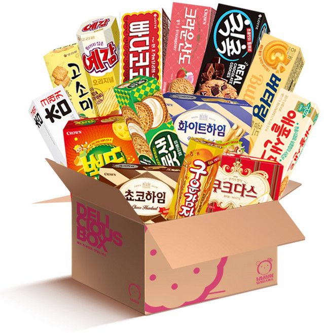 예감 산도 칙촉 구운감자 초코하임 쿠크다스 롯샌 참크래커등 소 곽과자 14종 (+1) 과자 세트, 과자 14종, 1세트