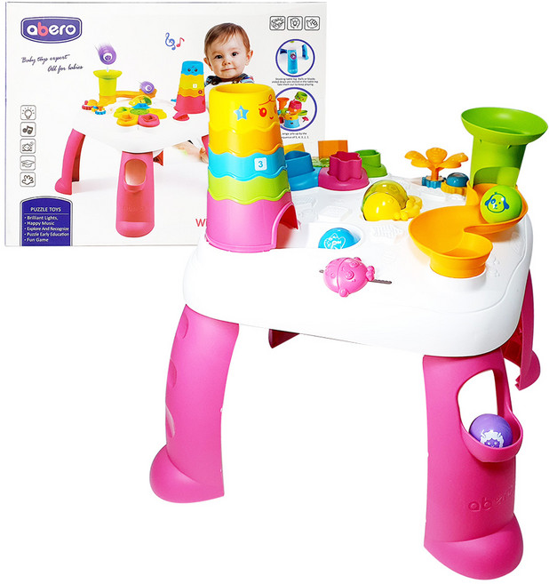 위즈덤 러닝테이블, 핑크, 1개