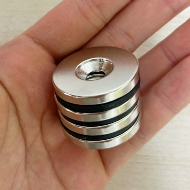 NDH30*4T 네오디움 원형사라자석 NDH 지름 30mm x 두께 4mm [니즈], 4개