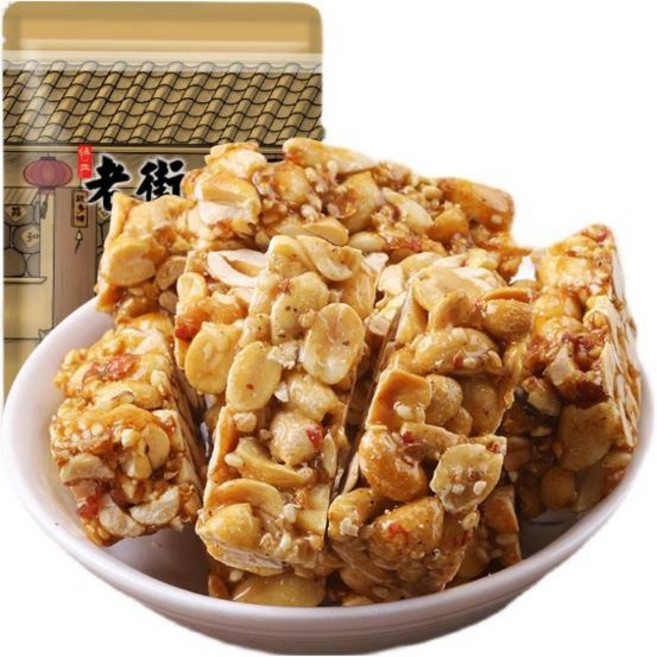 리우씨앤씨 중국 유명 간식 견과 화셩수 땅콩과자 땅콩강정 150g, 6개