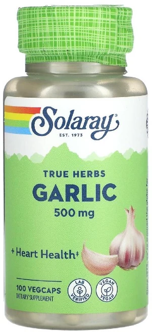 솔라레이 트루 허브 마늘 500mg 100 베지캡슐, 1개, 100정 - 쿠팡