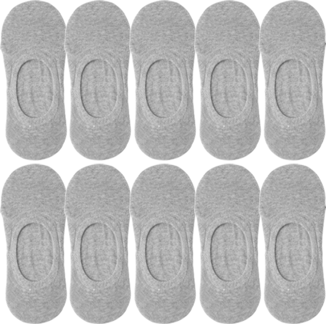 패밀리삭스 국내생산 100% 프리미엄 안벗겨지는 완벽한 여자 페이크삭스 남자 페이크삭스 10켤레(실속형) 안벗겨지는 덧신