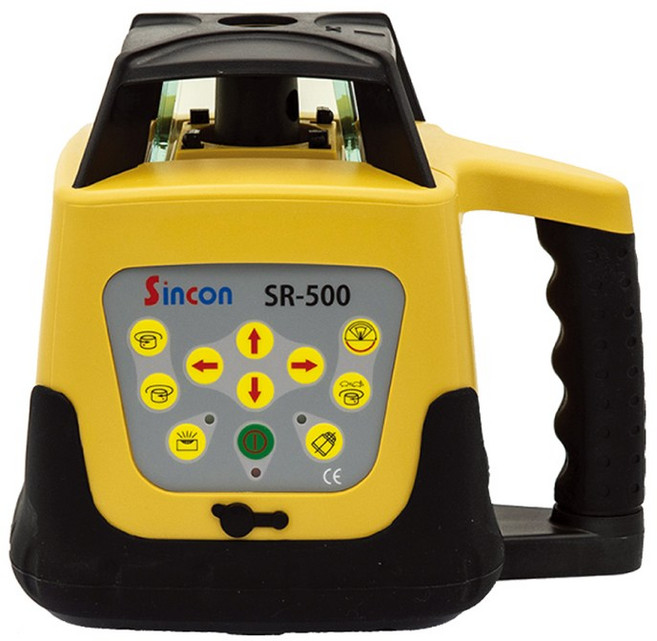 신콘 회전 레이저레벨기 SR-500 자동센서 레드빔, 1개