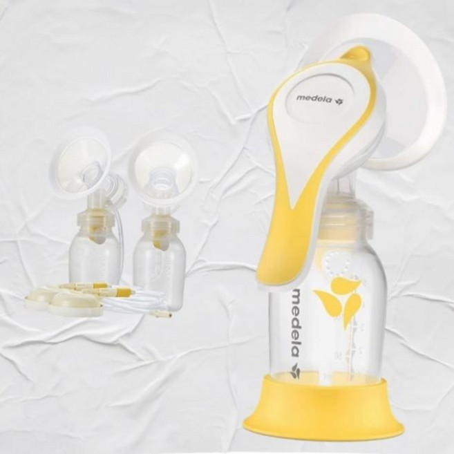 메델라 심포니 유축기 키트 이중 유축 시스템 시작에 필요한 모든 것 포함 수동 플렉스 실드 하모니 싱글 핸드, 메델라 심포니 유축기 키트 이중 유축 시스템 시작에 필