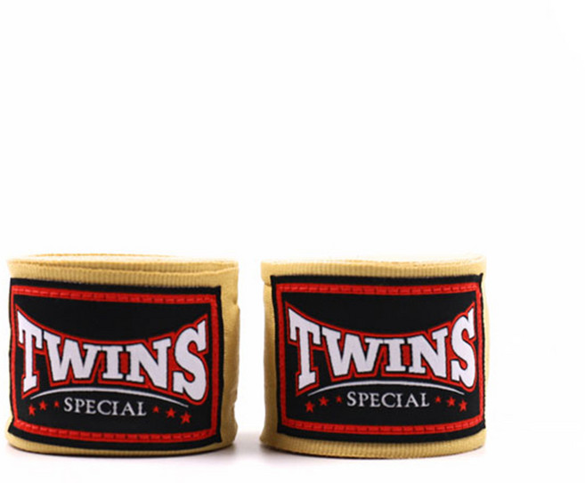 트윈스 CH5 복싱 핸드랩 4.5m / 권투 붕대 밴디지, 골드, 1세트