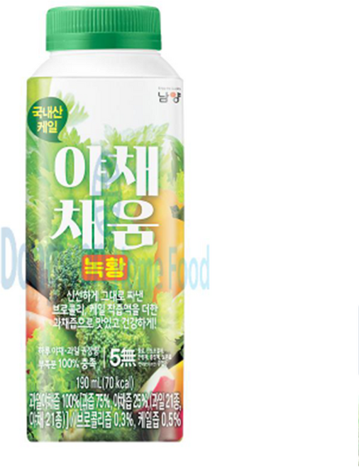 남양 야채채움 녹황, 5개, 190ml
