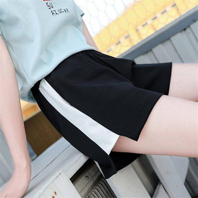 Helena 闊腿三分短褲 瑜珈運動休閒居家睡褲