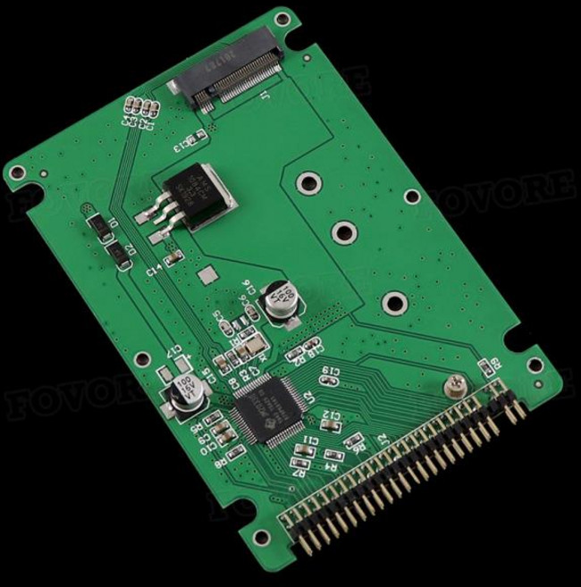 M2 IDE 어댑터 NGFF SATA SSD에서 2.5 변환기 카드 B + M 키 44 핀, 한개옵션0, 1개