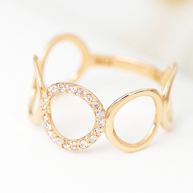 준주얼리 14K18K 카마 골드 반지