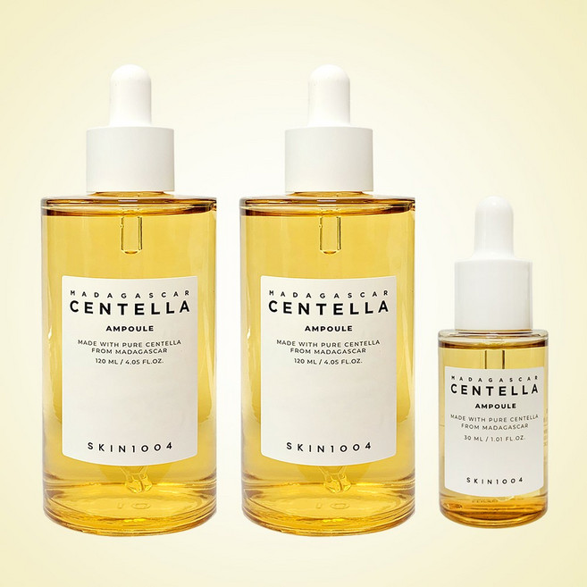 스킨1004 마다가스카르 센텔라 앰플 120ml + 120ml + 30ml 세트, 1개