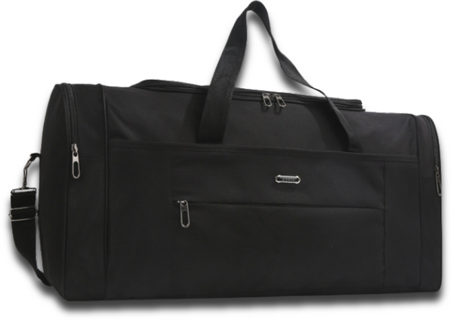 바이빈이 대용량 수납 캠핑 가방 대형, 1개, 1단, 블랙