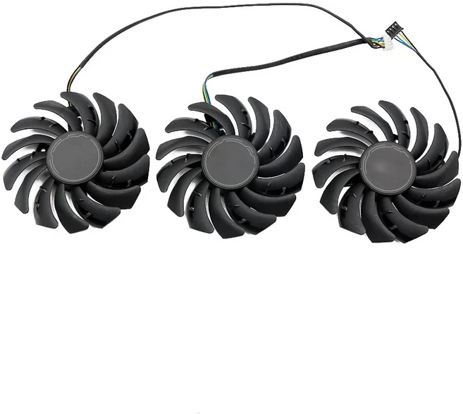 PLD09210S12HH 85mm RTX3080 쿨러 MSI Geforce Ti Ventus 3X 게임용 그래픽 카드 팬, 1개, 02 3PCS