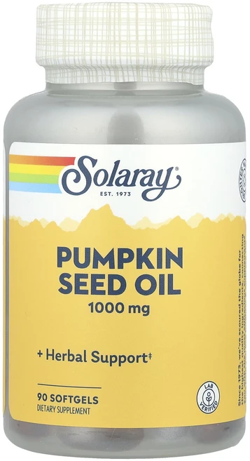 몸관리하세요 겨울입니다 Solaray 호박씨 오일 1000mg 소프트젤 90정 특별관리진행, Solaray호박씨오일1000mg소프트젤90정, 1 - 쿠팡