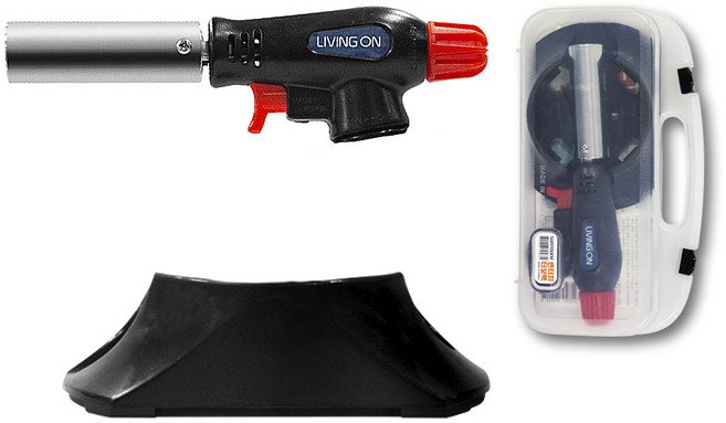 썬터치 터보팩 가스토치 스탠드 세트, 1개