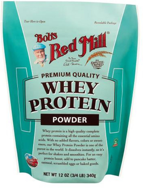 밥스 레드밀 유청 단백질 파우더 340g (웨이 프로틴 가루) Whey Protein Powder, 1개