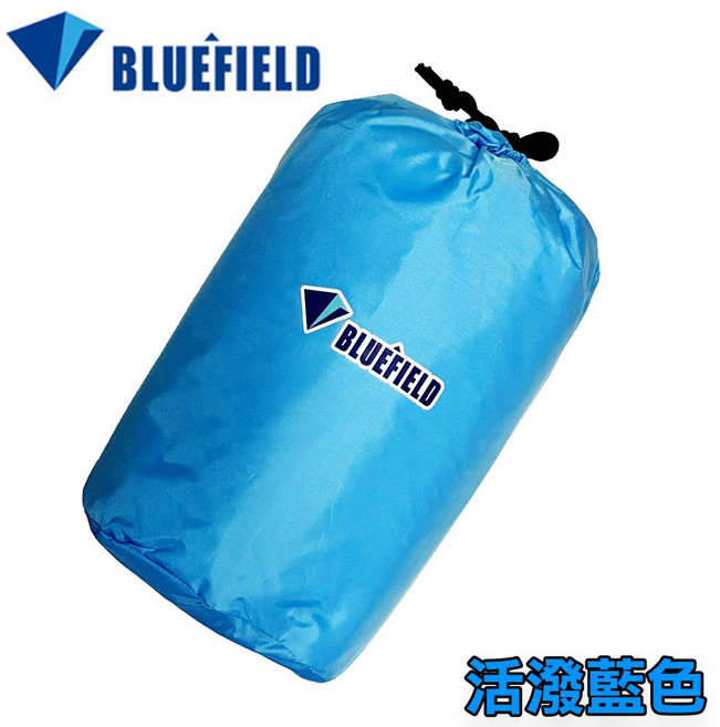 BLUEFIELD 登山雨衣 螢光綠, 活潑藍色, 1個