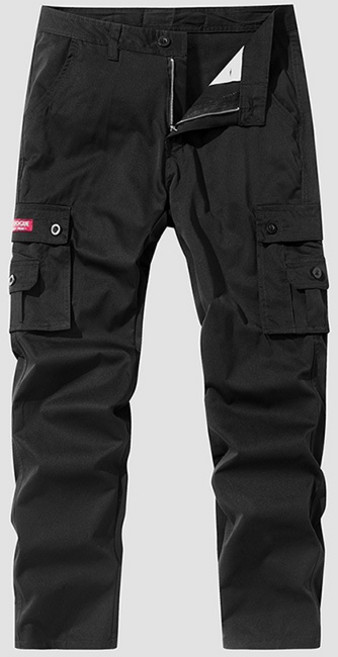 NEW-VOGUE 美式軍裝戰術多口袋工裝長褲