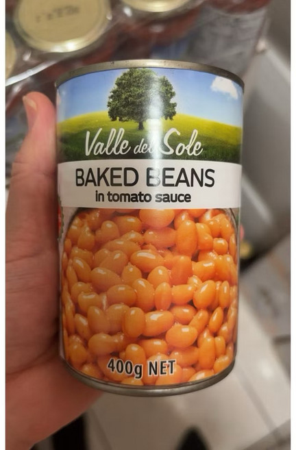 Valle del Sole 茄汁焗豆 400g, 1個