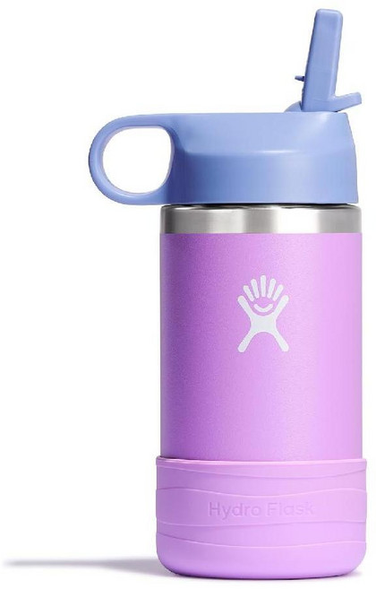 학교용 Hydro Flask Kids 물병 - 스테인리스 스틸 및 스트로 캡으로 단열 18 oz 코코넛, 18온스