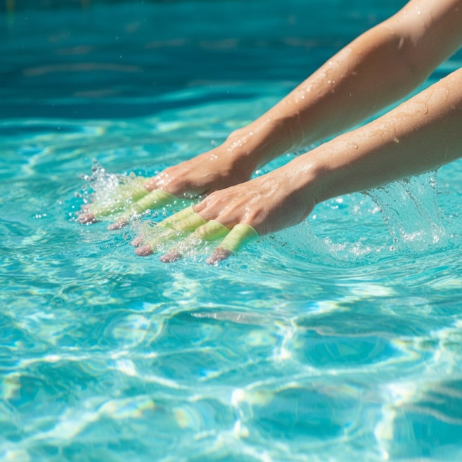 강샵 수영 물갈퀴 오리발