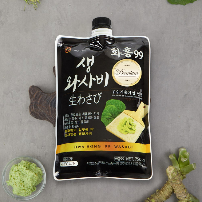화홍99 생 와사비, 10개, 750g