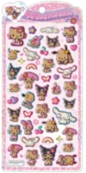 クラックス CRUX うるちゅる ポップシール 日焼けサマー ぷっくり 立体 スマホデコ 推し活 131789, 1개